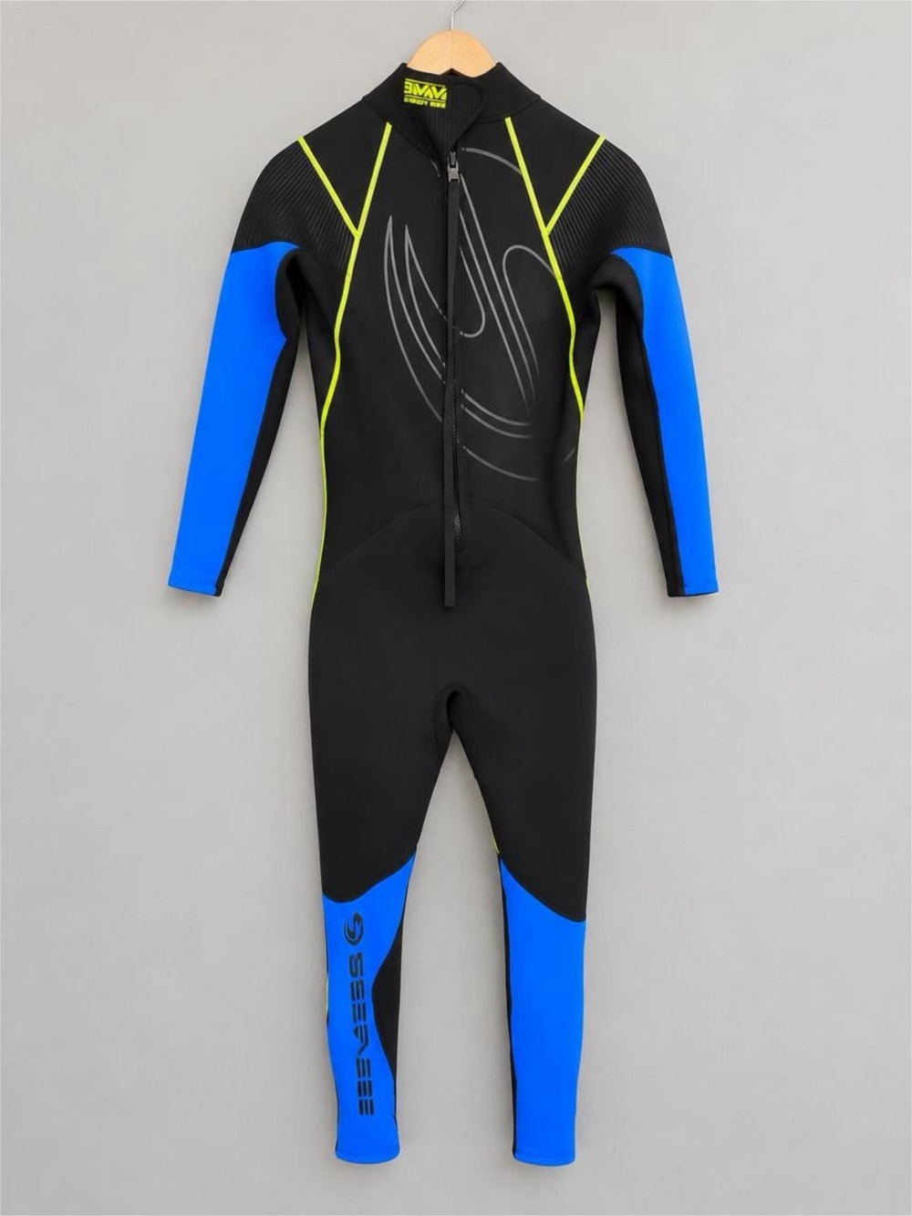 NWOT Deep See Men’s Black and Blue Full-LengtH Scuba/Wet Suit